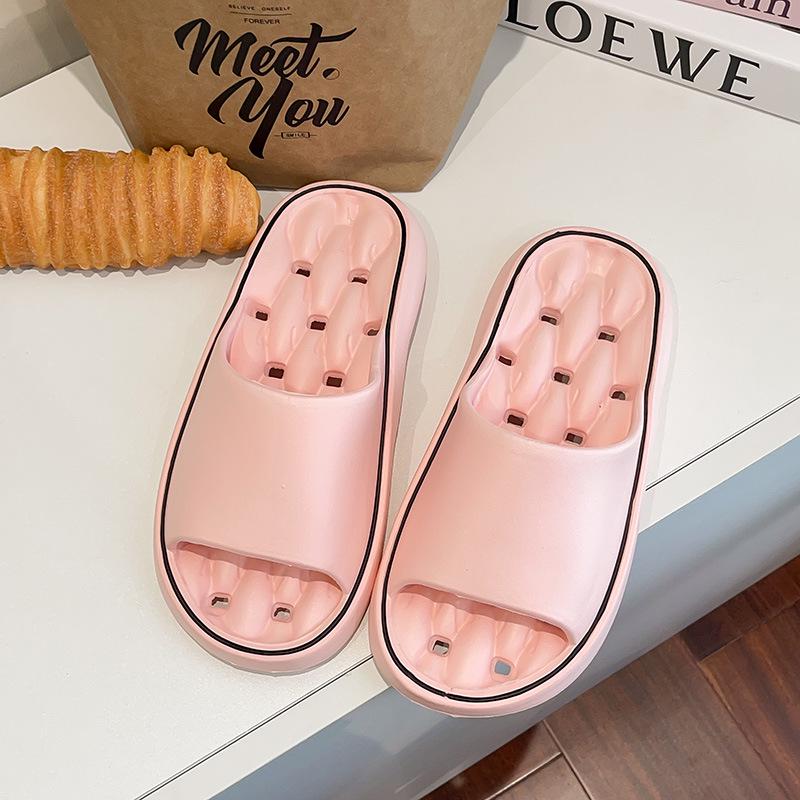 2024 Quick-Drying Leak-Resistant Unisex Bathroom Slippers for Indoor/Outdoor Use - Summer Style