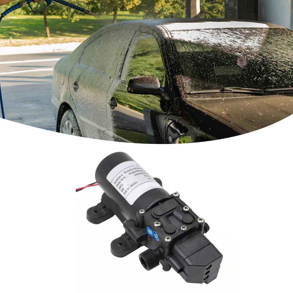 Hochdruck-Membranpumpe, intelligente elektrische 6-Liter-Durchflussrate, selbstansaugende Pumpe für die Autowäsche