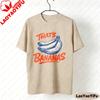 Bananas Graphic Printed Crewneck Tshirt Funny Food Fruit Shirt Retro Style Unisex Unisex Unisex TShirt Vintage Aesthetic Cotton Tee