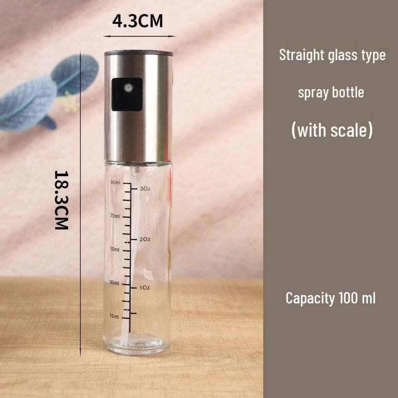 ZISIZ Stainless Steel & Glass Oil Sprayer