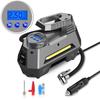 12V Portable Digital Dual-Cylinder Car Tire Inflator with LED Light