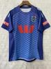 NRL Warriors Broncos Fiji Rabbit Jaguar Short Sleeve Rugby Jerseys Training Suit