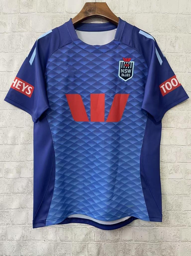 NRL Warriors Broncos Fiji Rabbit Jaguar Short Sleeve Rugby Jerseys Training Suit