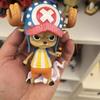 One Piece In Stock 10cm Two Years Later Chopper Figure Cute And Creative Q Table Ornaments Around The Second Element