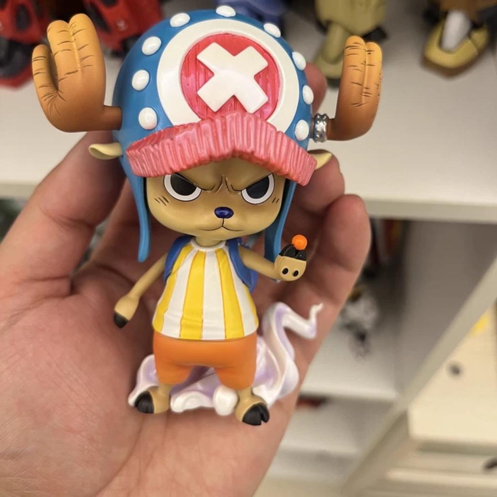One Piece In Stock 10cm Two Years Later Chopper Figure Cute And Creative Q Table Ornaments Around The Second Element