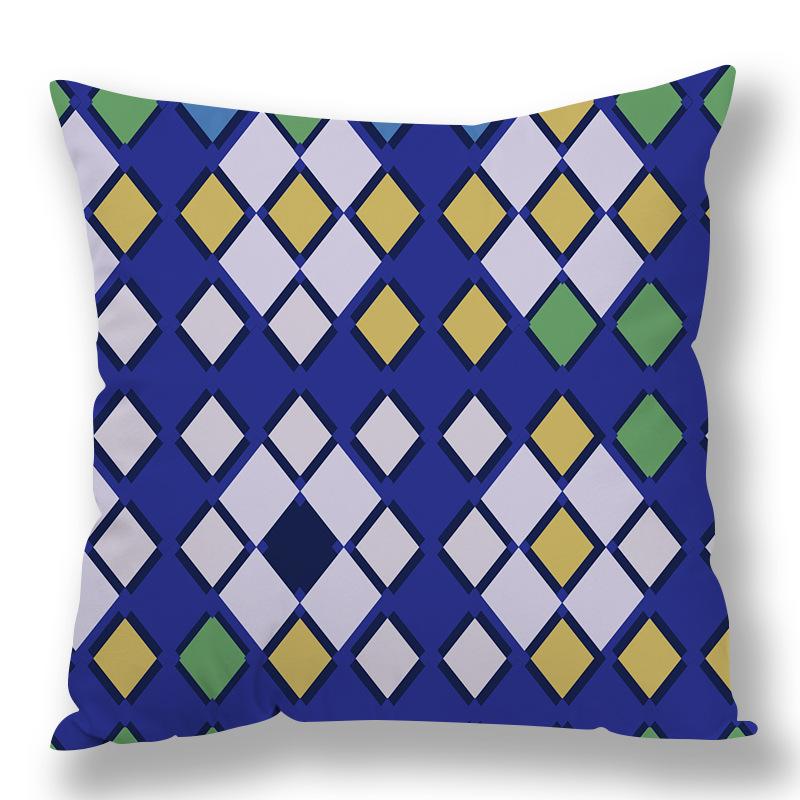 Abstract Houndstooth Geometric Pillow Cover Design Pillow Waist Premium Durable Quality Useful Practical Reliable