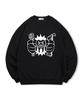 TOPBOY [Non-Fleece Or Fleece] Dentist Print Sweatshirt (C Type)