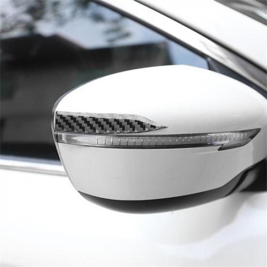 Luxury Carbon Fibre Car Rearview Mirror Sticker Decal For Bmw 3 Series F30 13-18