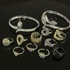 Niche Design Dark Personality Snake Open Ring Stacking Wearing High Sense Fashion Cold Wind Ring
