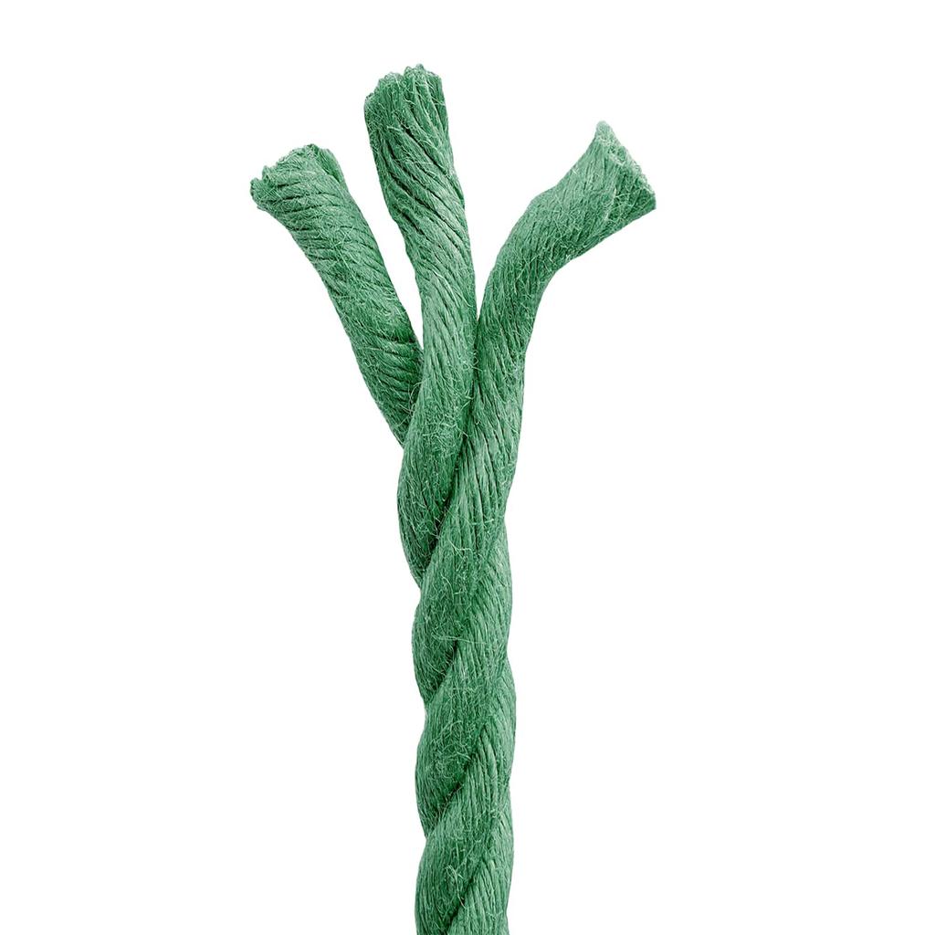 Jute Rope Green 100percent Tossa Jute