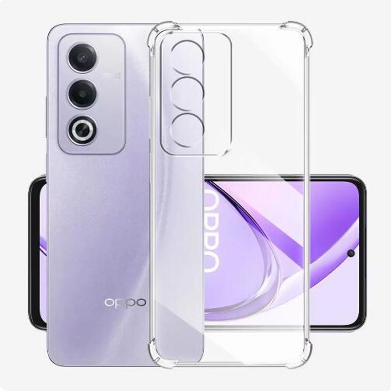 Necklace Crossbody Strap Lanyard Cord Phone Case For OPPO A3 Pro Global A80 5G Clear Shockproof Cord Adjustable Rope Cover