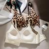 Jelly glue, sexy breasts, less hollowed-out mesh, closed breasts, no steel ring text, bras gather new models