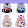 Preschool Kids Car Backpack With Waterproof Nylon Material For School Use