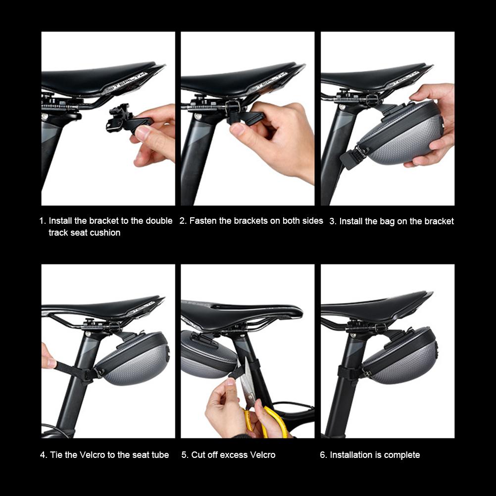 Bike Saddle Bag Cycling Saddle Bag Waterproof Bike Bag Bike Saddle Bag Under Seat Bike Seat Pack Bag