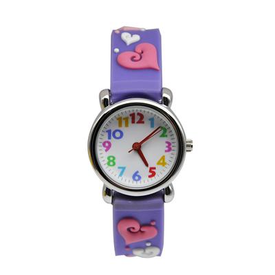Cartoon Wristwatches Visible Dial Markings Quartz Watches 30m Waterproof Children Watches Best Gift for Kids Child