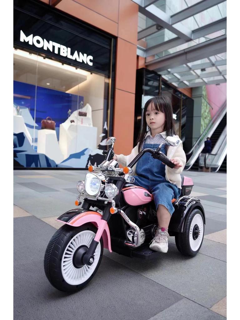 Beiduoqi Dětská elektrická motorka ve stylu Harley
