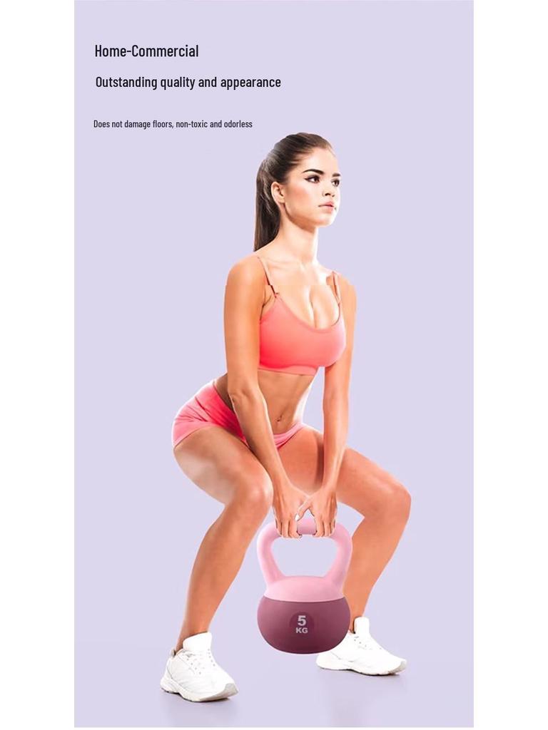 Women's Soft Kettlebell for Squats & Strength Training
