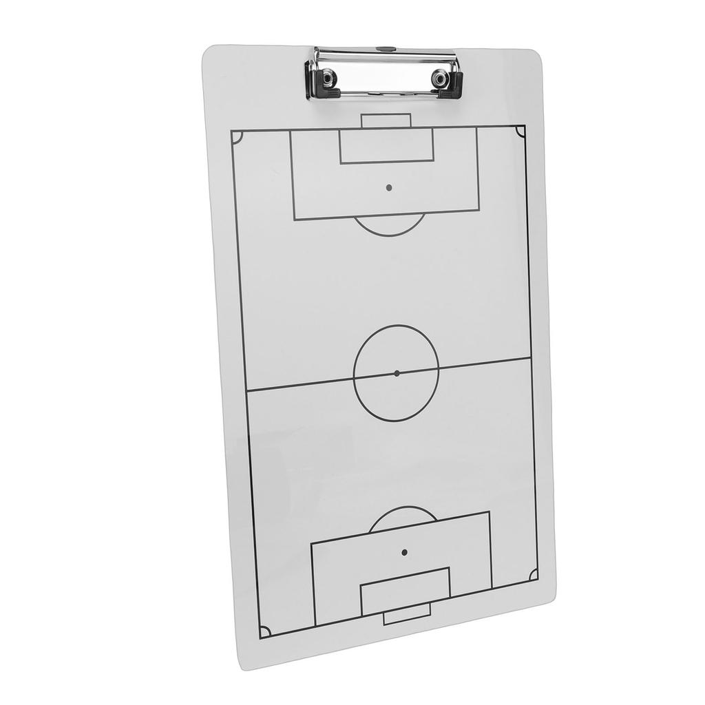 Soccer Dry Erase Board Easy Drawing PVC Soccer Clipboard for Training Strategy Demonstration
