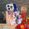 Asuna K-Kirito Anime Phone Case For Iphone 17 16 15 14 Pro Max Xr Air Plus Black Silver Hard Shell Cover