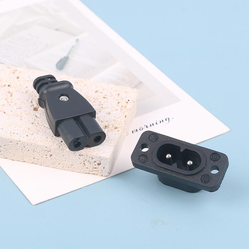 1buc C8 priză tată priză mamă priză de alimentare conector electric încorporat