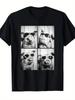 Unisexs Funny Pigs with Fashion Glasses Summer TShirt Oneck Shortsleeved Tee Casual T Shirts Tshirts Tops
