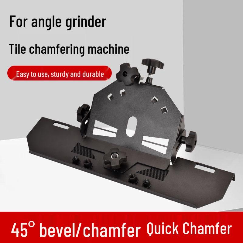 45° Tile Chamfering & Beveling Tool - Multifunctional Angle Grinder for Cutting & Trimming