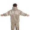 Hooded Sports Tracksuit Unisex Running Outfits Long Sleeve Pullover Hoodies Sweatshirt