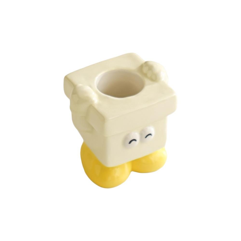 

Free Standing Dopamine Toothbrush Holder Cute Manual Toothbrushes Holder Toothbrush Stand Desktop