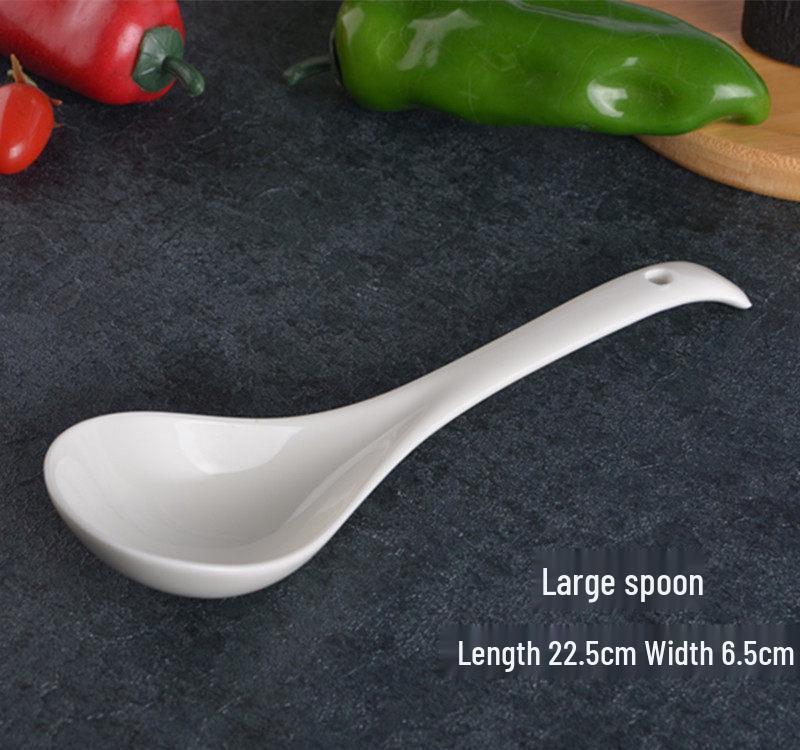 Large Ceramic White Soup Tureen with Lid - Perfect for Stewed Chicken, Double Boiling, and Rich Stews