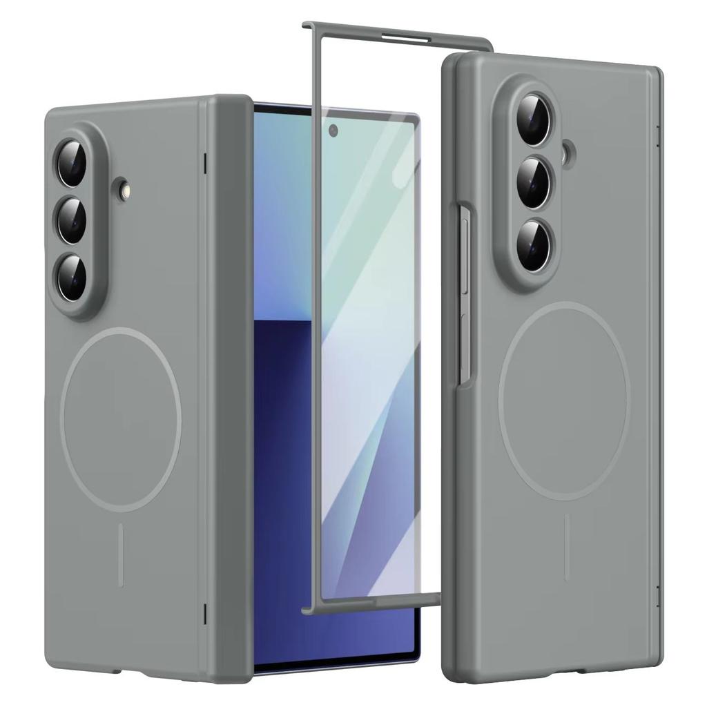 Drop Hinge Protection Military Grade Magnetic Case for Samsung Z Fold 8 Ultra Cases Z Fold 7 6 5 4 Built-in Glass Screen Protect