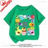Camiseta Happy Tree Friends Estilo Kawaii Lindo Abrazos Dibujos Animados Gráfico Manga Corta Camiseta Oversize Casual Divertido Ropa Y2k