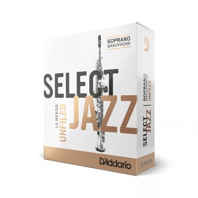 D'Addario Altsaxophon-Blätter 2S Ungefältelt 10 Stück RRS10S