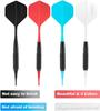 CyeeLife 12-pack 18g Soft Tip Darts Set + 100 Extra Tips, Beginner-Friendly Home Darts