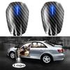 2pcs Rechargeable Car Door Welcome Logo Night Light Laser Lamp Wireless Projector Step Light Atmosphere Lights Car Accessories