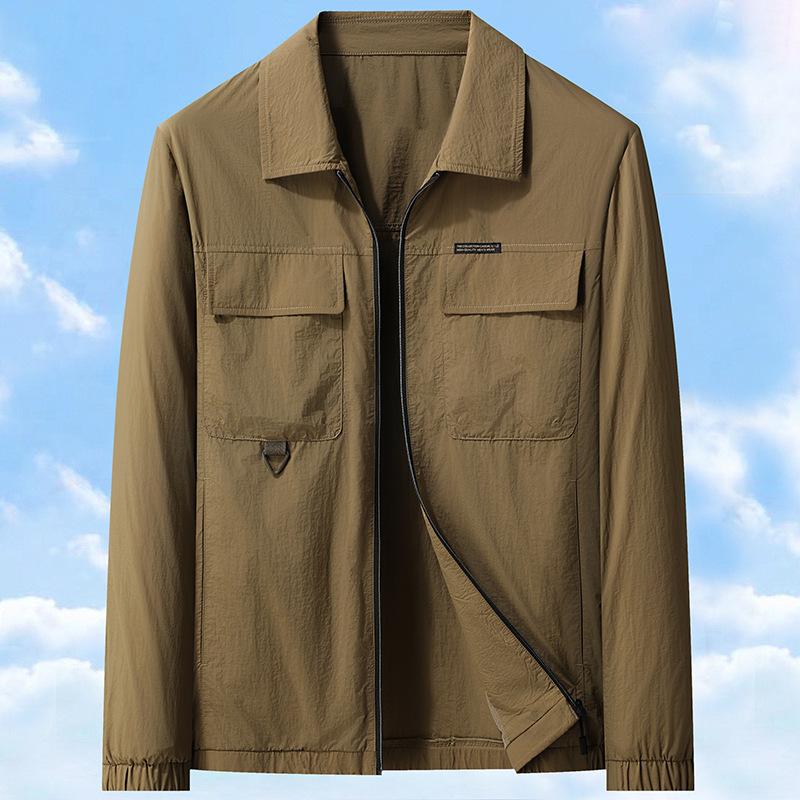 Spring and Summer New Sun Protection and Anti-UV Work Jacket Men's Youth Outdoor Casual Jacket