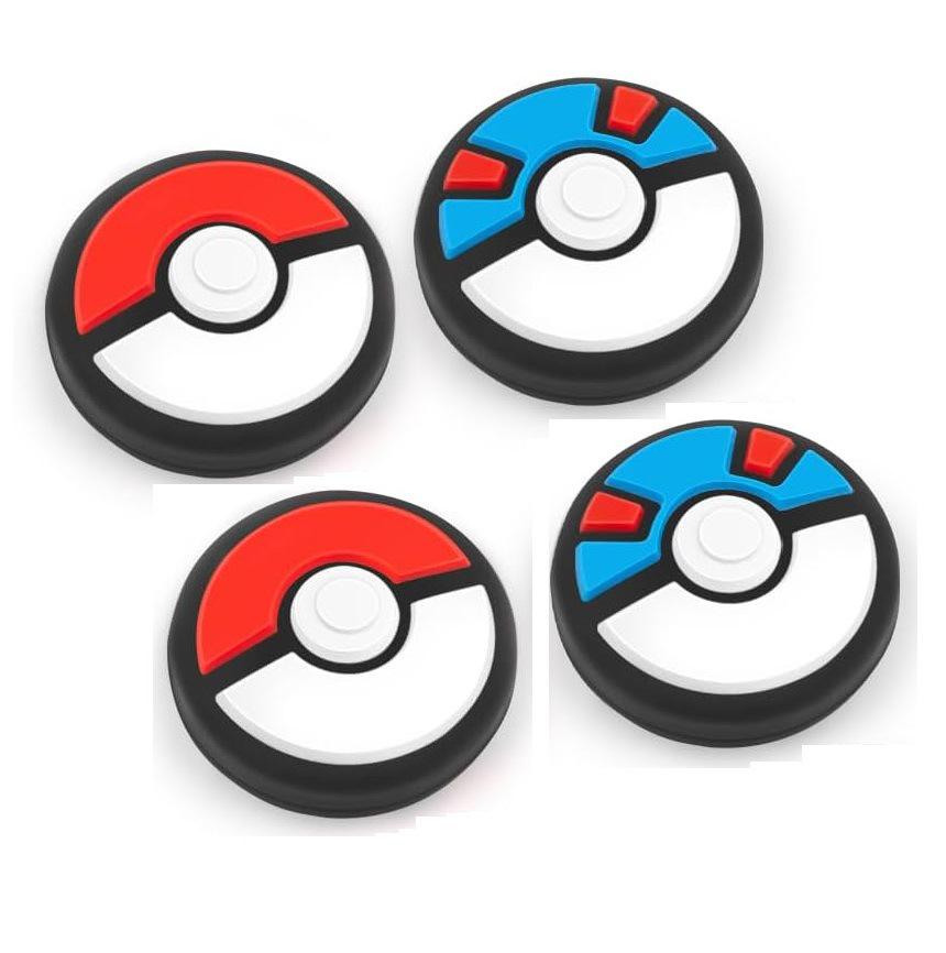

Nintendo Switch OLED Pokémon Scarlet & Violet Колпачки для джойстиков Poké Ball