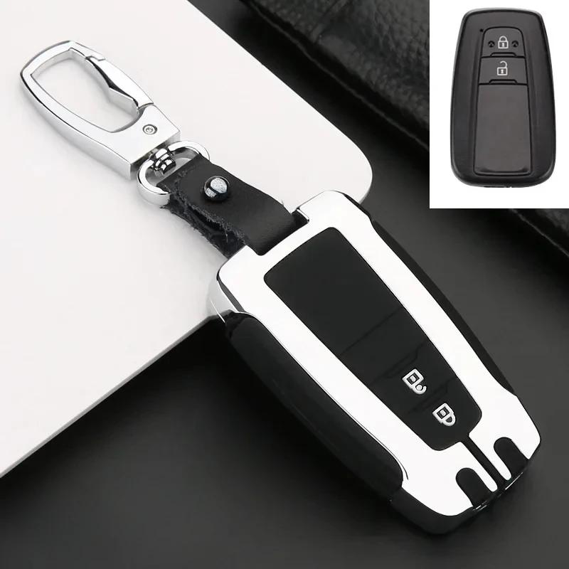 Car Key Case Cover for Toyota Avalon Camry RAV4 Prius CHR C-HR Corolla Land Cruiser Prado Auris Avensis Verso Yaris QG5