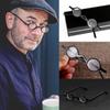 New Round Retro Reading Glasses Man Women Resin Clear Glasses Tenacity 3.0 Lens 2.0 1.5 Reading M4V3
