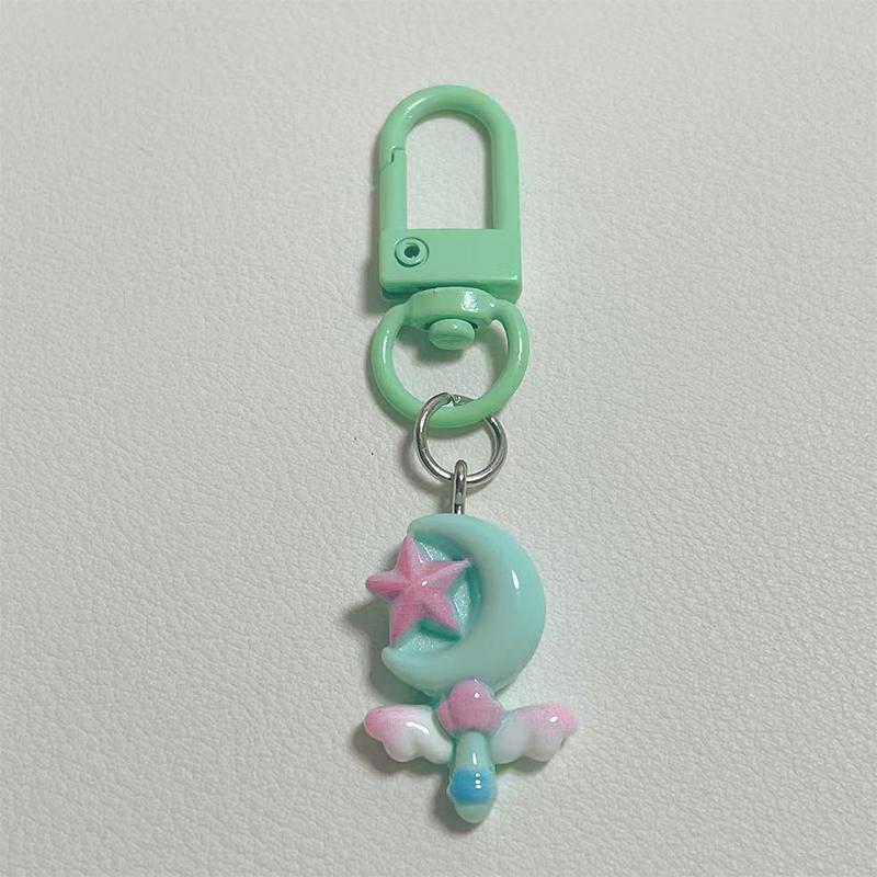 

Аниме мультфильм брелок кавайная фея палочка кулон брелок универсальный рюкзак украшения аксессуары праздничные подарки