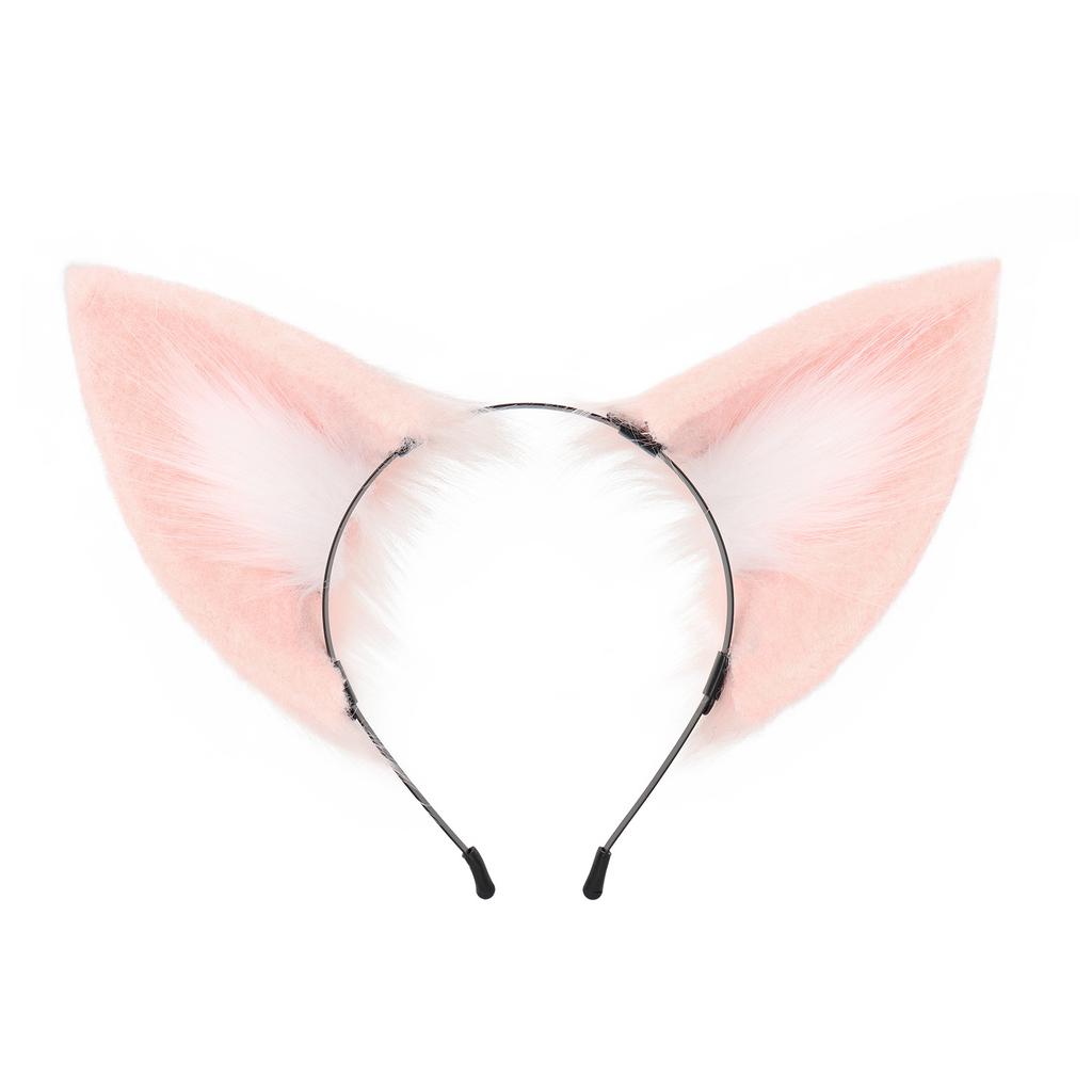 Snow Wolf Ear Headband Cos Plush Wolf Tail Foxtail Suit Cosplay Comic Show Dress Up