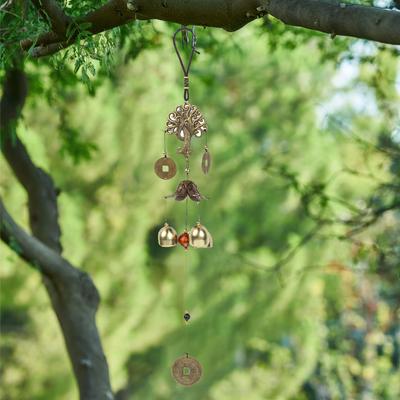 Copper Alloy Wind Chimes Wind Chimes Diameter 8.0cm Fittings High Quality Home Decoration Replacement 45cm New Door Decoration