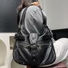 Ladies Wash Locomotive Bag Large Capacity Spice Girl Trend Shoulder Bag