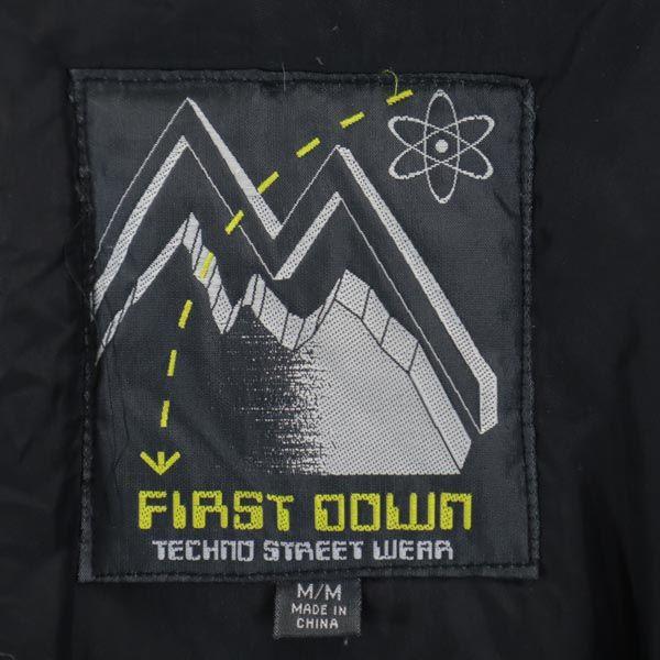 FIRSTDOWN Down Jacket M Bluish Men's Used