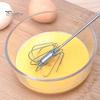 Milk Mixer Kitchen Stainless Steel Semi-Automatic Egg Whisk Beater Cream