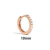 1 Set   Metal Circle Drop Small Earrings For Women Trend Pendant Piercing Earrings Set Jewelry Gift
