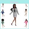 30cm11 Boneca da Moda de Alta Qualidade 30cm11 Polegadas Com Estilo Elegante Europeu e Americano Pele Negra Africana Cabelo Cacheado Disponível Em