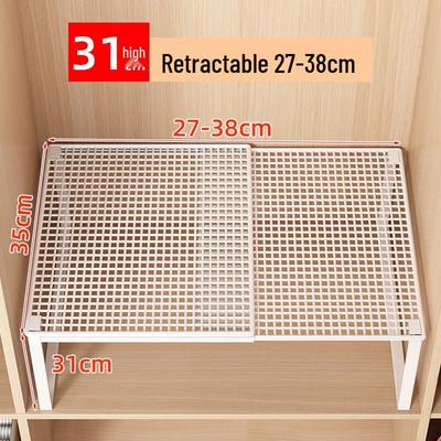 Wardrobe Hanging Shelf Organizer