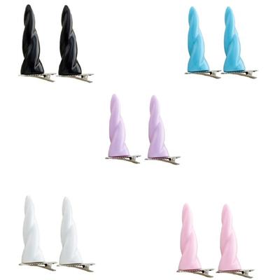 Haarspange mit Cartoon-Horn, lustige Haarnadel, Anime-Haarspange, Haarspange mit Pony für Frauen und Mädchen, Foto-Requisiten