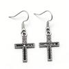 Pendientes Largos de Esmalte con Colgante Cristiano Gótico Joyería Para Mujeres Regalos Populares