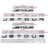 JETOUR english badge car stickers for Chery JETOUR refit labeling the cover hood head letter logo rear trunk decorative decal